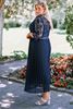 Immagine di CURVY GIRL NAVY LACE DRESS